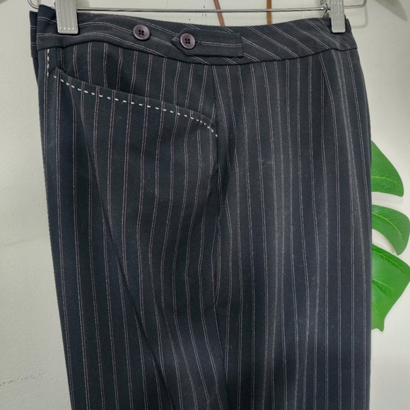 Emma James Pinstripe Dress Career Pants - Picture 7 of 14
